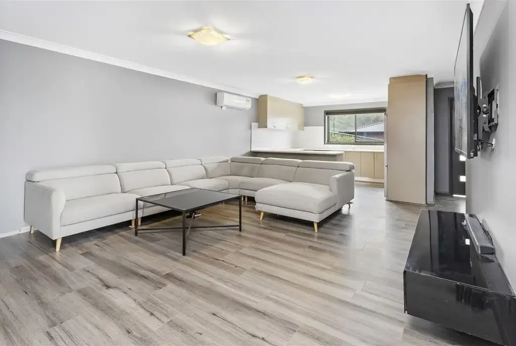 This home offers a large floorplan and open layout.