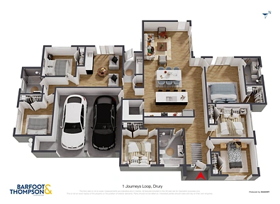1 Journeys Loop, Drury, Papakura, 6 રૂમ, 3 બાથરૂમ, House