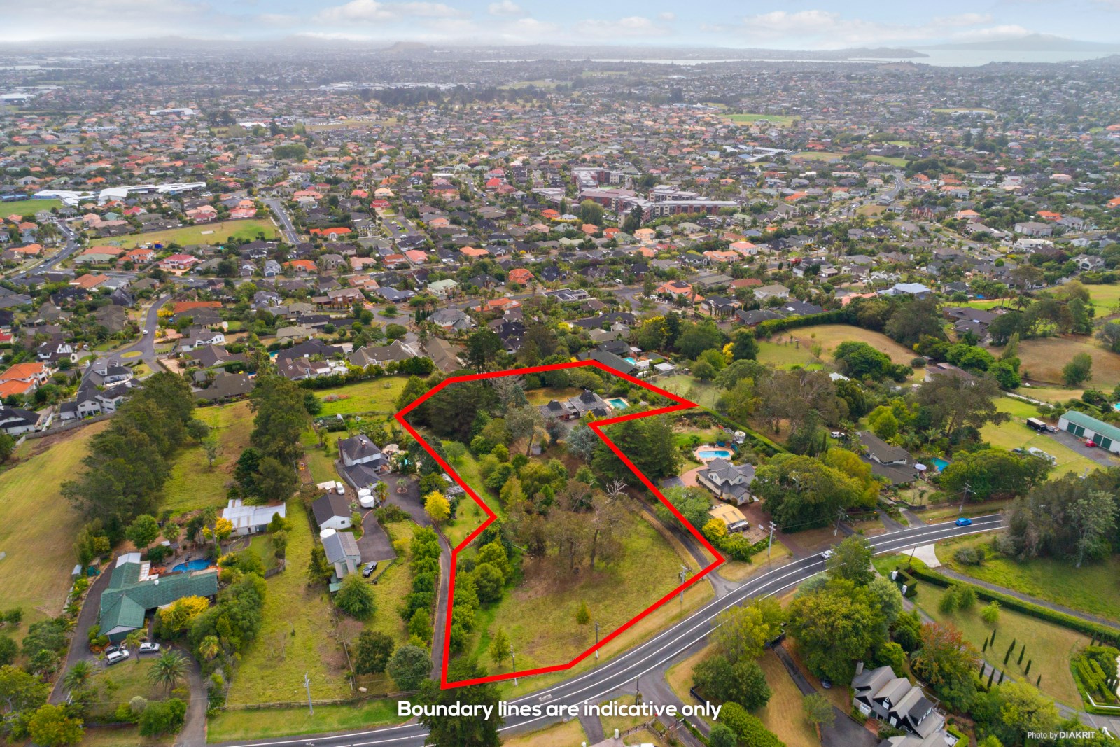 334 Point View Drive, Shamrock Park, Auckland - Manukau, 5部屋, 0バスルーム