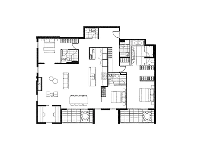 104/8 Murphy Street, South Yarra, Inner East Melbourne, 3房, 3浴, Apartment