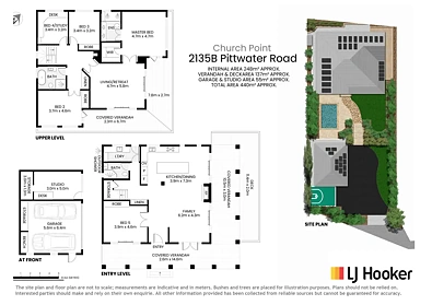 2135B Pittwater Road, Church Point, NSW 2105, 5房, 3浴, House