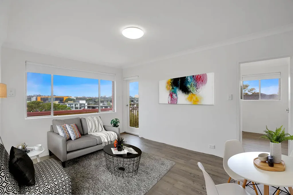 Renovated two bedroom apartment with parking