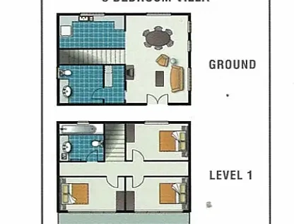 1/121-137 Port Douglas Road, Port Douglas, Cairns, 3 રૂમ, 2 બાથરૂમ, Apartment