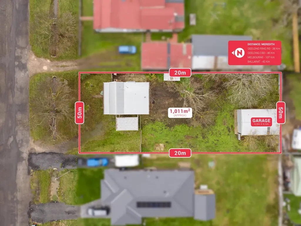 Meredith 2房  Ripe For Renovation - Priced To Sell! - 1019m2