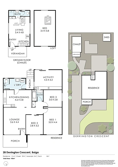 28 Derrington Crescent, Balga, WA 6061, 3房, 1浴, House