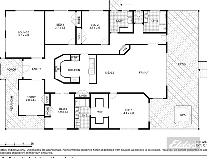 22 Nautilus Drive, Cooloola Cove, QLD 4580, 4 ਕਮਰੇ, 3 ਬਾਥਰੂਮ, House