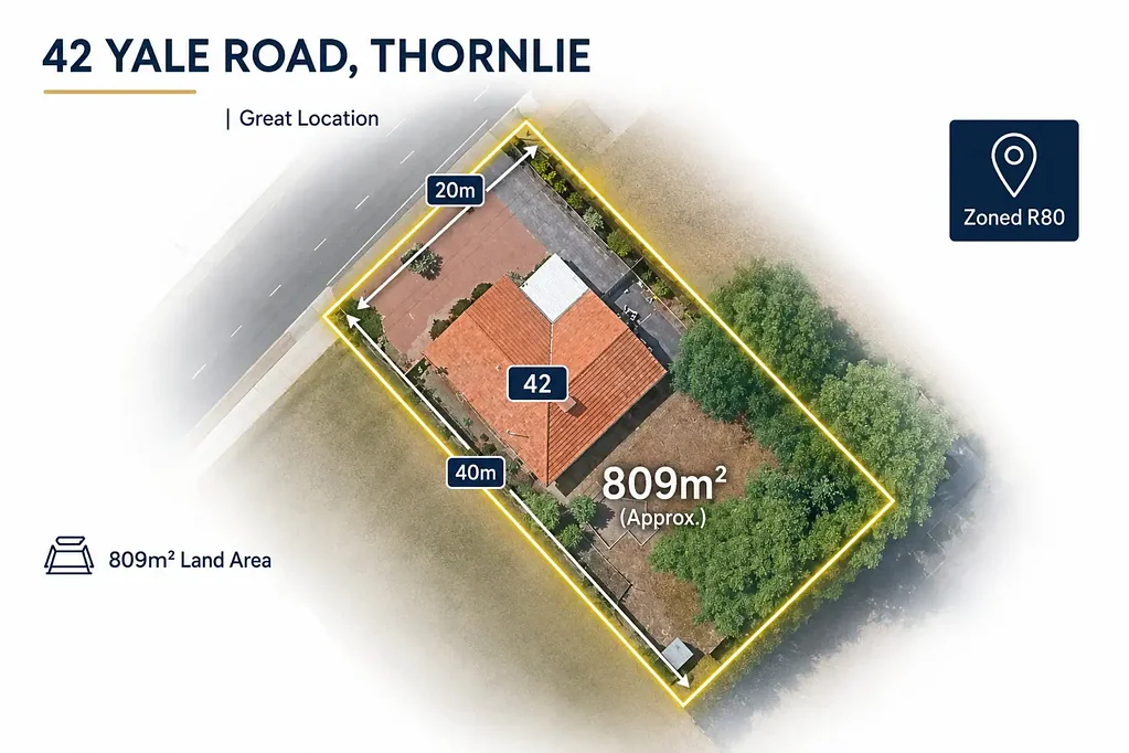 Thornlie 4कमरा R80 ZONING | 809SQM DEVELOPMENT SITE | PRIME THORNLIE LOCATION