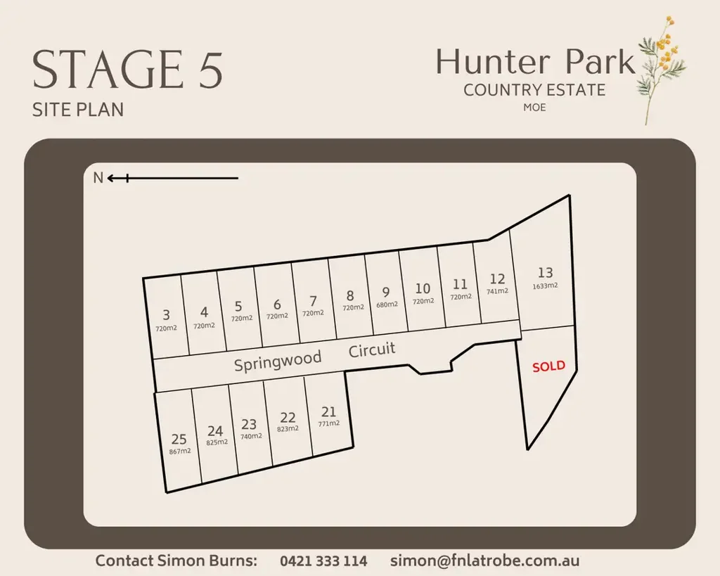 Moe Hunter Park Country Estate, Moe - STAGE 5 NOW SELLING!