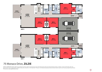 75 Monaco Drive, Zilzie, QLD 4710, 3房, 2浴, Apartment