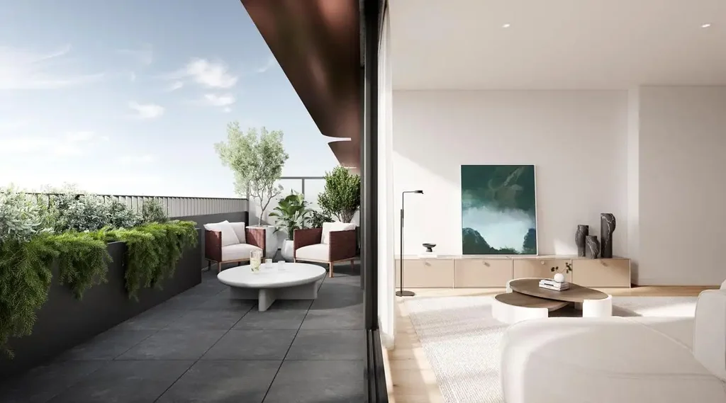 Murrumbeena 2 Bedroom Open Plan Living with Natural Light and Views