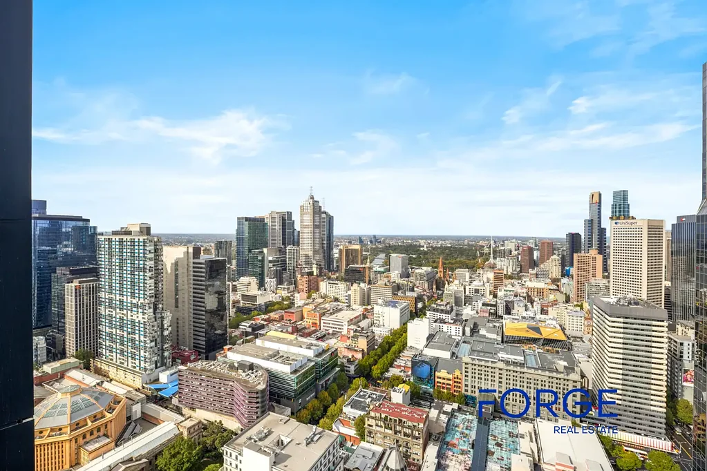 Melbourne 2房 46层无遮挡天际线 SMEG电器 现代厨房 礼宾服务 世界级设施 步行CBD Luxury Sky Residence in the Heart of Melbourne CBD