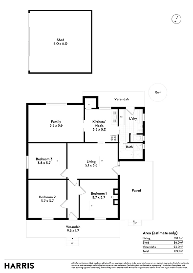 23 Methodist Street, Willunga, SA 5172, 3 Bedrooms, 1 Bathrooms, House