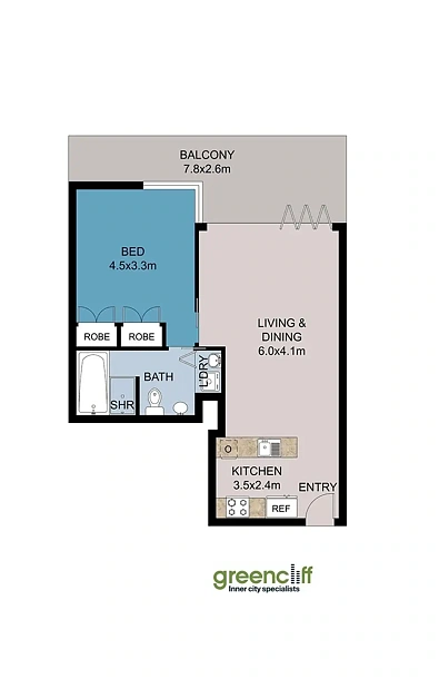 3 Sterling Cct, Camperdown, NSW 2050, 1房, 1浴, Apartment