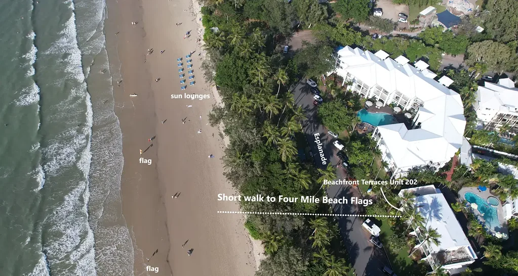 Port Douglas 1ห้องนอน AMAZING LOCATION ~ BEACHFRONT HOLIDAY UNIT