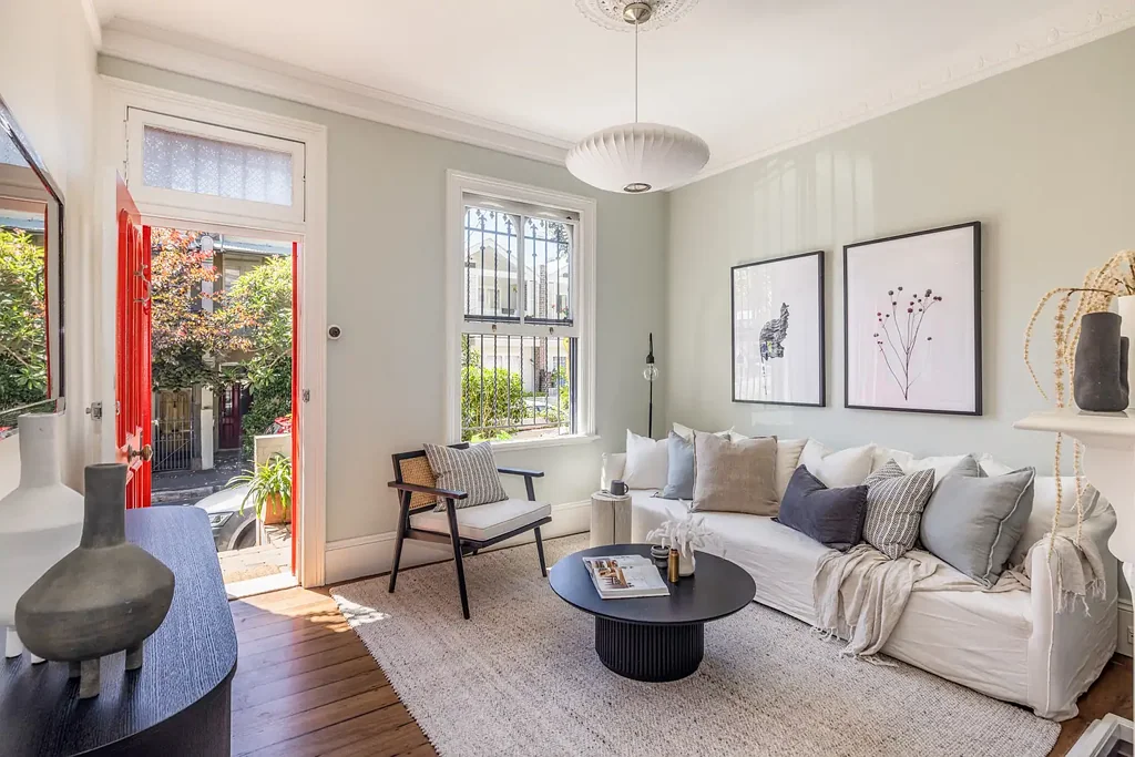 3-level village home of inviting character and presentation