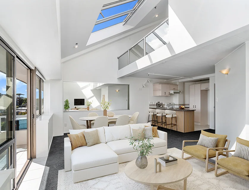 4H/15 Auburn Street, Takapuna, North Shore City, 2 રૂમ, 1 બાથરૂમ, Apartment