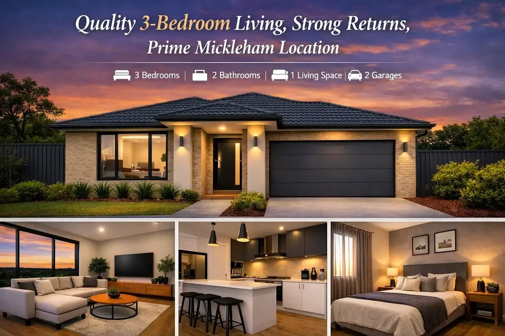 Mickleham 3ห้องนอน Quality 3‑Bedroom Living, Strong Returns, Prime Mickleham Location