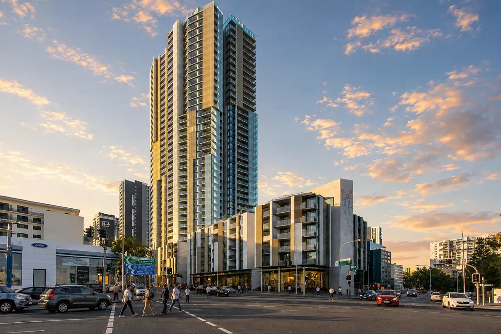 Parramatta 2房 豪华东北朝向公寓，坐拥壮丽城市与海港大桥景观 Luxury North-East Facing Apartment with Spectacular City & Harbour Bridge Views