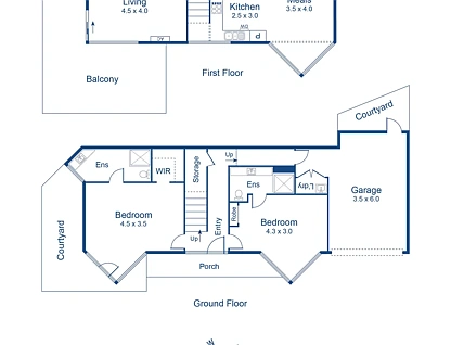 1/4 Herbert Street, Pascoe Vale, VIC 3044, 2 Kuwarto, 2 Banyo, House