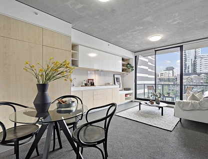 601/33 Claremont Street, South Yarra, Inner East Melbourne, 2 Schlafzimmer, 1 Badezimmer, Apartment