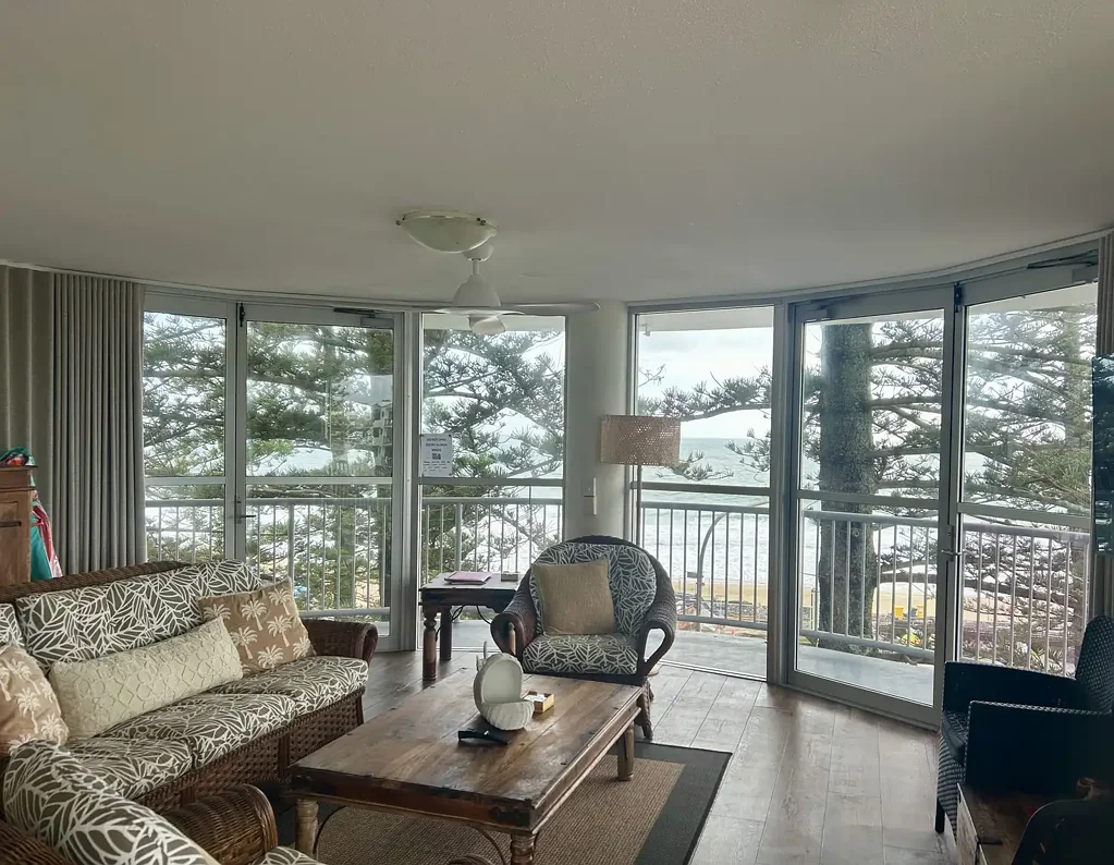 Fully Furnished - Absolute Beachfront Unit