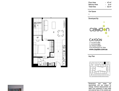 121/311 Burwood Road, Hawthorn, Inner East Melbourne, 1 Bedrooms, 1 Bathrooms, Apartment