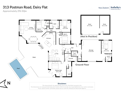 313 Postman Road, Dairy Flat, Rodney, Auckland, 4房, 3浴, 乡村别墅