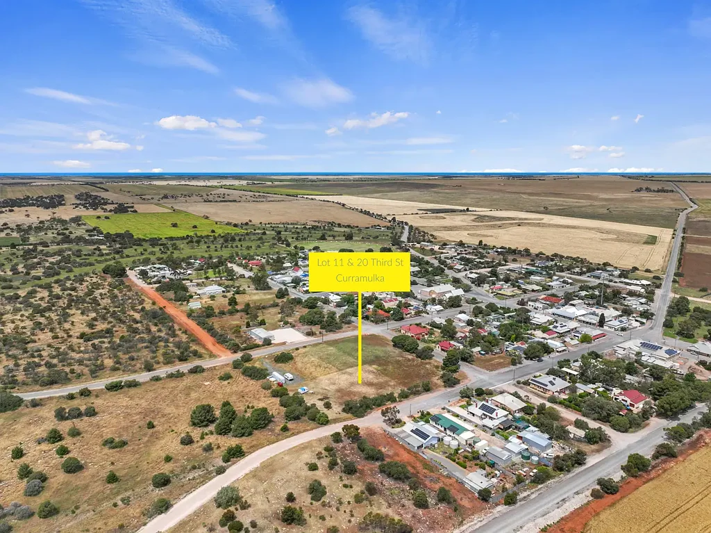 Lots 11 & 20 Third Street, Curramulka, SA 5580