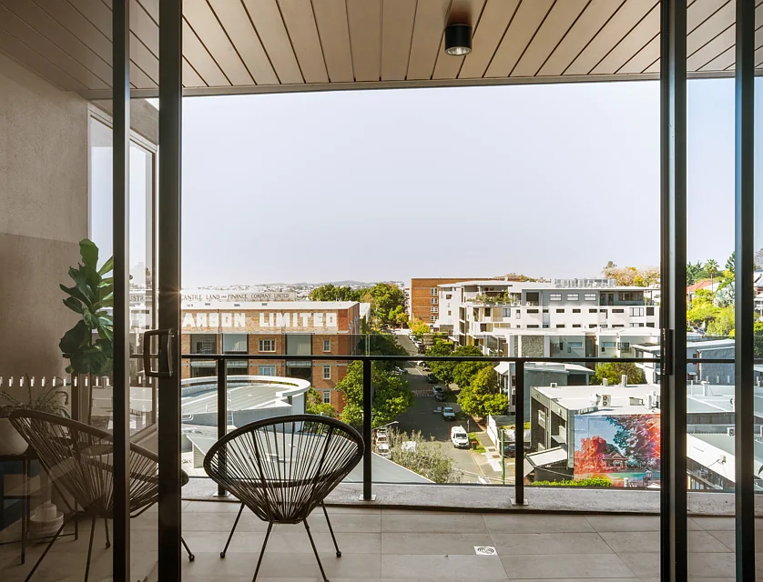 TOP FLOOR/109 Commercial Road, Teneriffe, Brisbane - Inner City Region, 1 غرف, 1 حمامات, Apartment