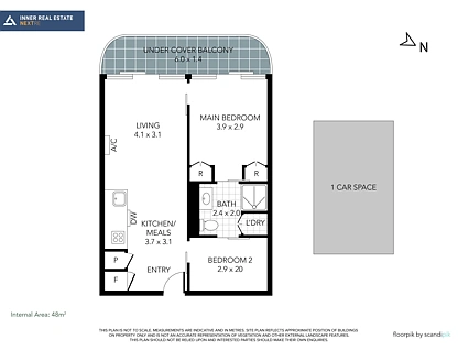 403/74 Queens Road, Melbourne, Melbourne CBD, 2 कमरे, 1 बाथरूम, Apartment