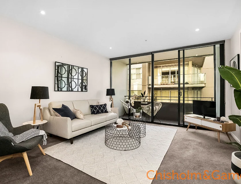 409/52 Nott Street, Port Melbourne, Melbourne CBD, 2 રૂમ, 1 બાથરૂમ, Apartment