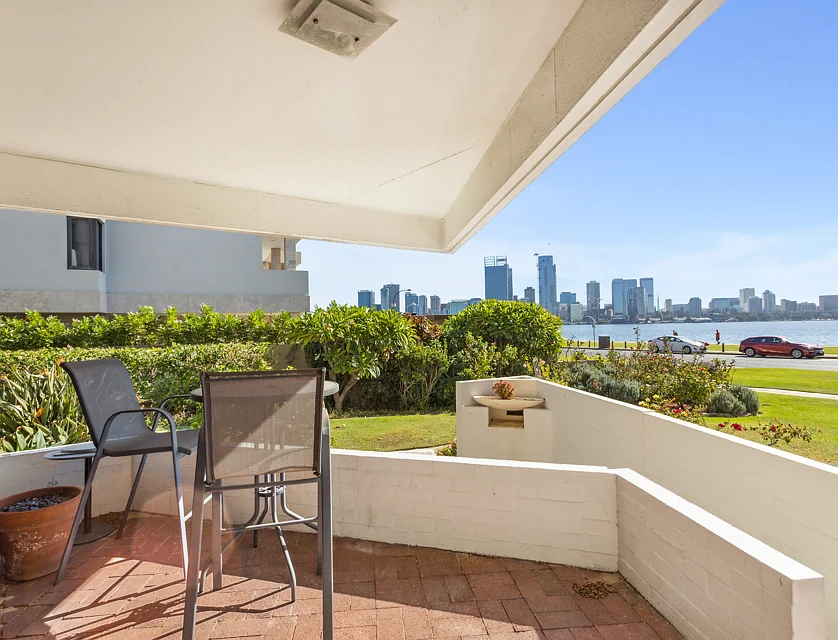 2/43 South Perth Esplanade, South Perth, Perth CBD, 2 rūma, 2 rūma horoi, Apartment