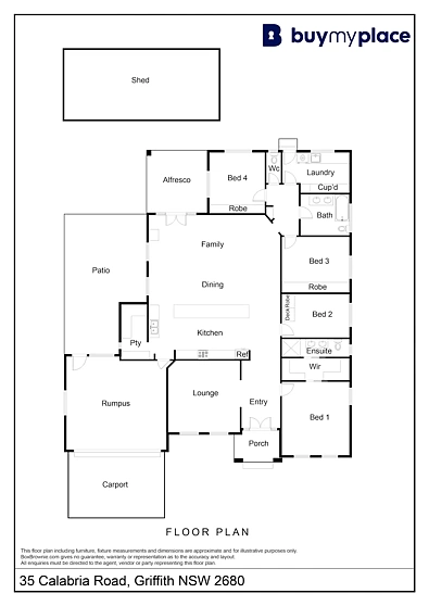 35 Calabria Road, Griffith, NSW 2680, 4 slaapkamers, 2 badkamers, House