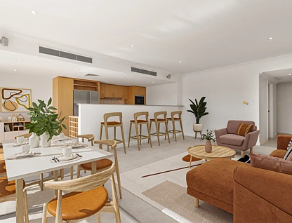 42/20 Royal Street, East Perth, Perth CBD, 3部屋, 2バスルーム, Apartment