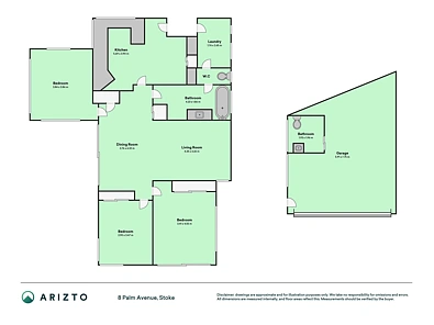 8 Palm Avenue, Stoke, Nelson City, Nelson, 3 Schlafzimmer, 1 Badezimmer, House