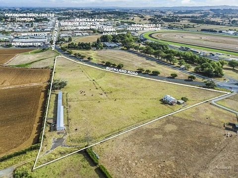 Pukekohe  PUKEKOHE BUSINESS LAND FOR SALE