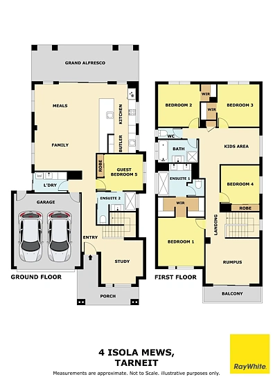 4 Isola Mews, Tarneit, VIC 3029, 5房, 3浴, House