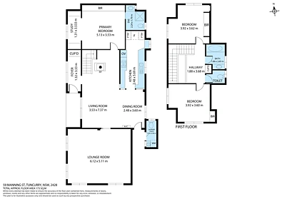 59 Manning Street, Tuncurry, NSW 2428, 3 Bedrooms, 2 Bathrooms, House