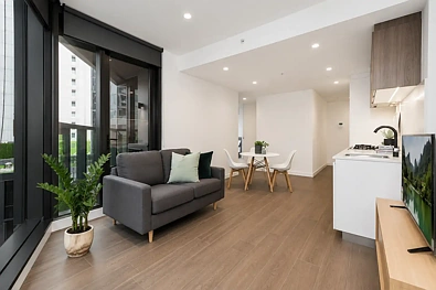 Melbourne 2房 空中花园生活 Garden Living in the Sky