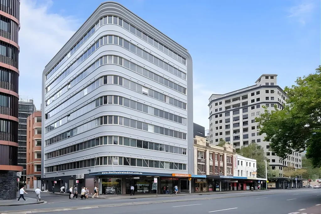 Surry Hills 1房 建筑地标史迹 7楼宁静视野 紧邻中央车站 轻轨便捷 Art Deco设计 咖啡馆步行圈 低维护地标居所 Elizabeth House Icon | 45m² Studio-Style 1BR Steps to Central