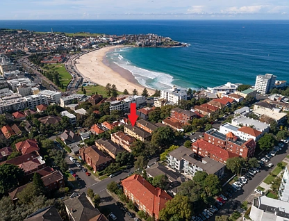 2/35 Francis Street, Bondi Beach, Eastern Suburbs, 2 कमरे, 1 बाथरूम, Apartment