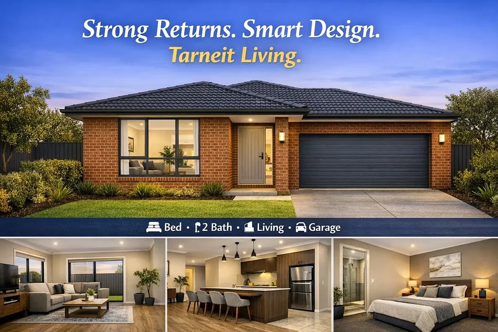 Tarneit 4 Bedroom Strong Returns. Smart Design. Tarneit Living