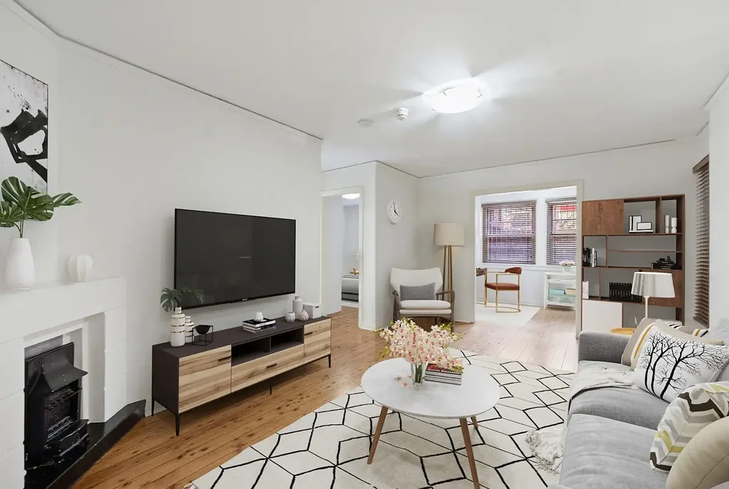 Art - Deco One Bedroom Plus Sunroom Apartment Elizabeth Bay