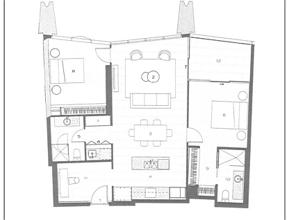 1705/2 The Lanes Boulevard, Mermaid Waters, Gold Coast, 2 ห้องนอน, 2 ห้องน้ำ, Apartment
