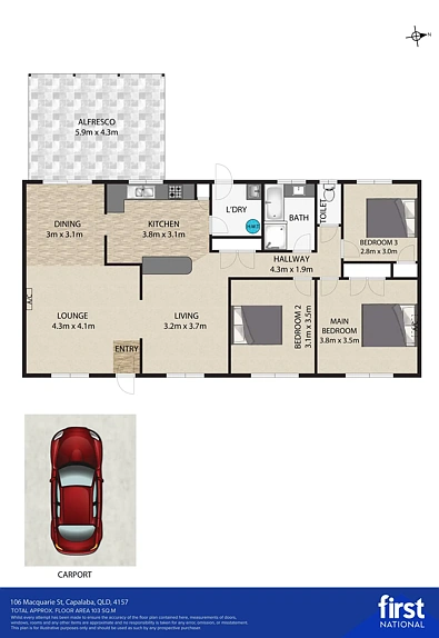 106 Macquarie Street, Capalaba, QLD 4157, 3 Bedrooms, 1 Bathrooms, House