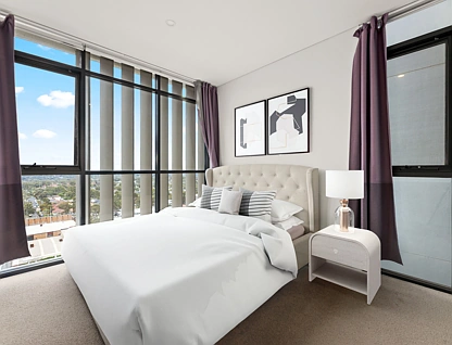 907B/35 Flora Street, Kirrawee, Sutherland Shire, 1 غرف, 1 حمامات, Apartment