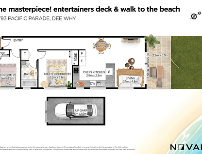 2/93 Pacific Parade, Dee Why, Northern Beaches, 2房, 1浴, Apartment