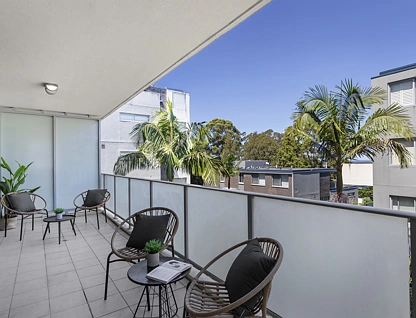 2306/1-8 Nield Avenue, Greenwich, Lower North Shore, 1 ห้องนอน, 1 ห้องน้ำ, Apartment