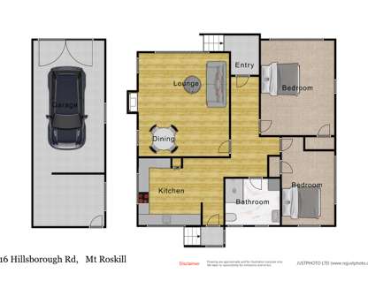 616 Hillsborough Road, Lynfield, Auckland City, Auckland, 2房, 1浴, 独立屋