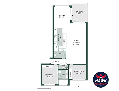 163/395 Antill Street, Watson, ACT 2602, 2 कमरे, 2 बाथरूम, Apartment